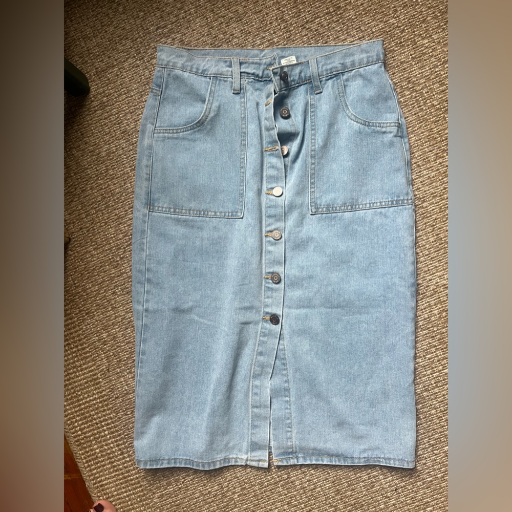 Jean Skirt Size 27